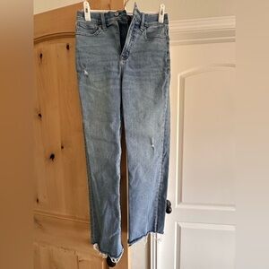 J. Crew Stovepipe Light Blue Straight Leg Jeans